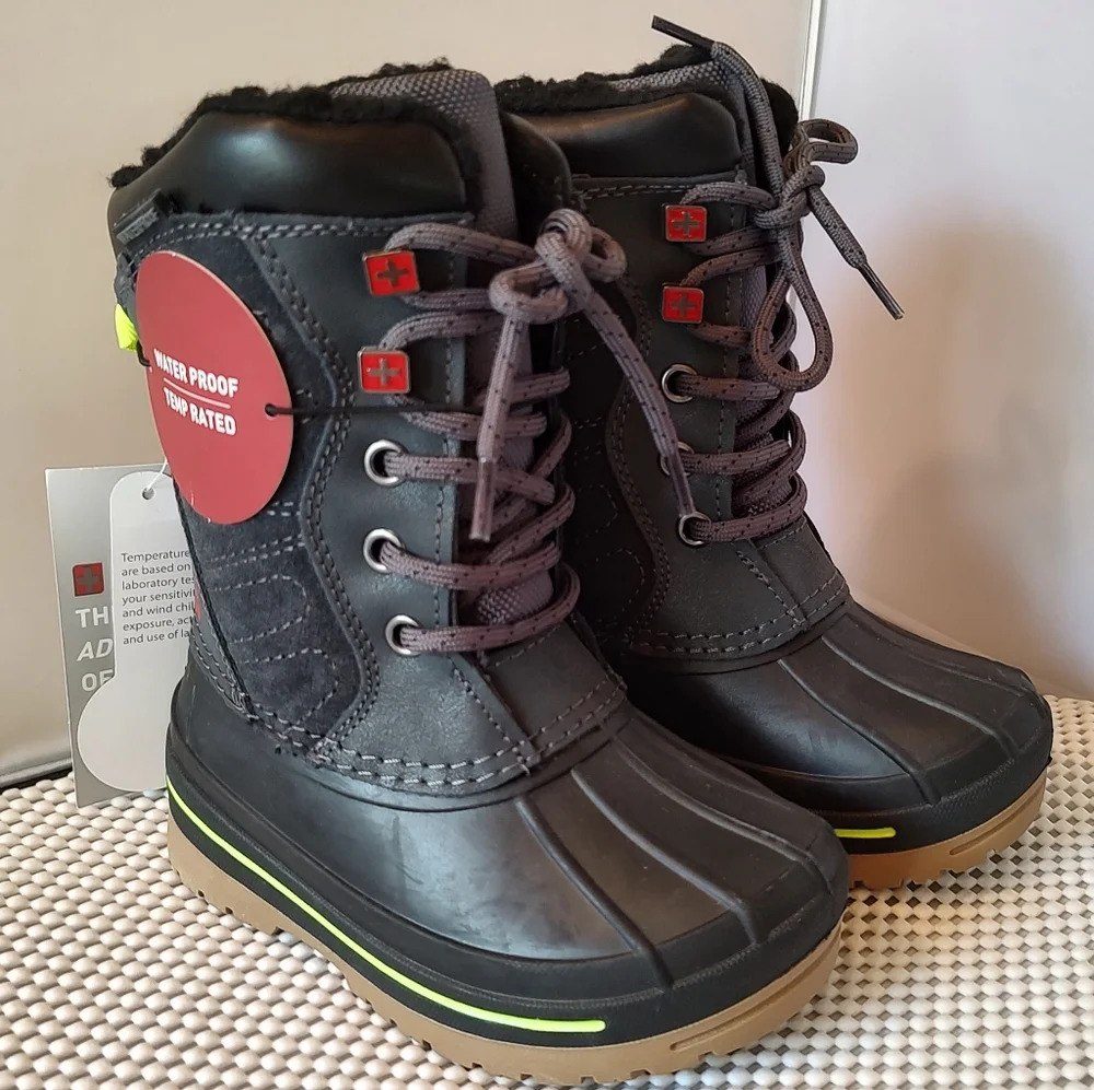Toddler Boys Swiss Tech Winter Snow Boots
